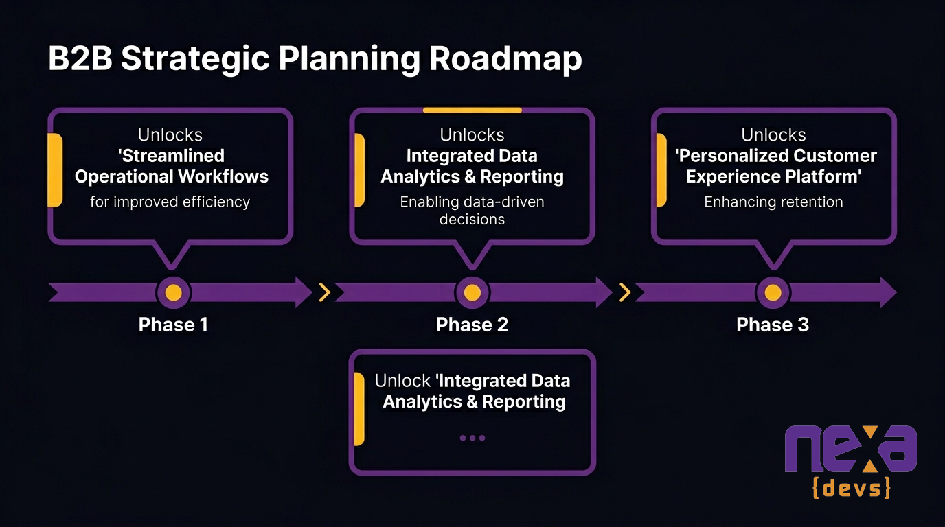 CTO presenting AI readiness roadmap — reframing infrastructure investment as AI strategy for CEO